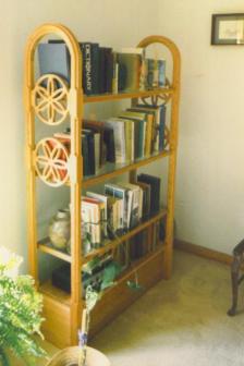 Cherry bookcase