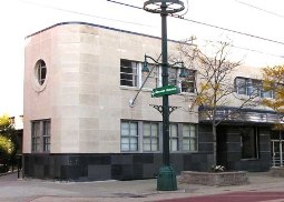 Bus terminal and theater- © copyright Chuck LaChiusa - author Buffalo Architecture and History Stylized