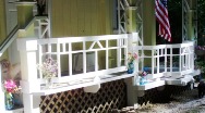 Eastlake porch railing