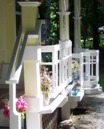 Eastlake porch railing