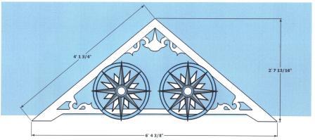 gable end gingerbread by Gary Kennedy