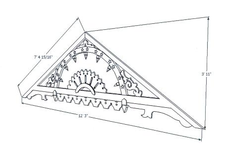 gable end gingerbread by Gary Kennedy