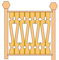 porch panel balluster