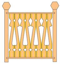 porch panel balluster