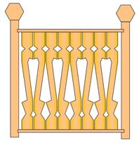 porch panel balluster