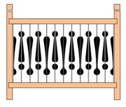 porch panel balluster