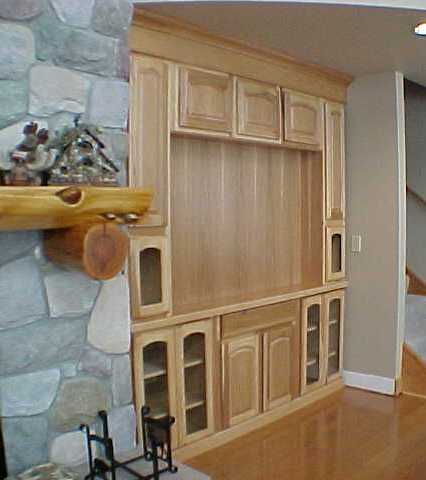 built-in cabinets