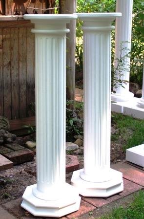 wedding columns